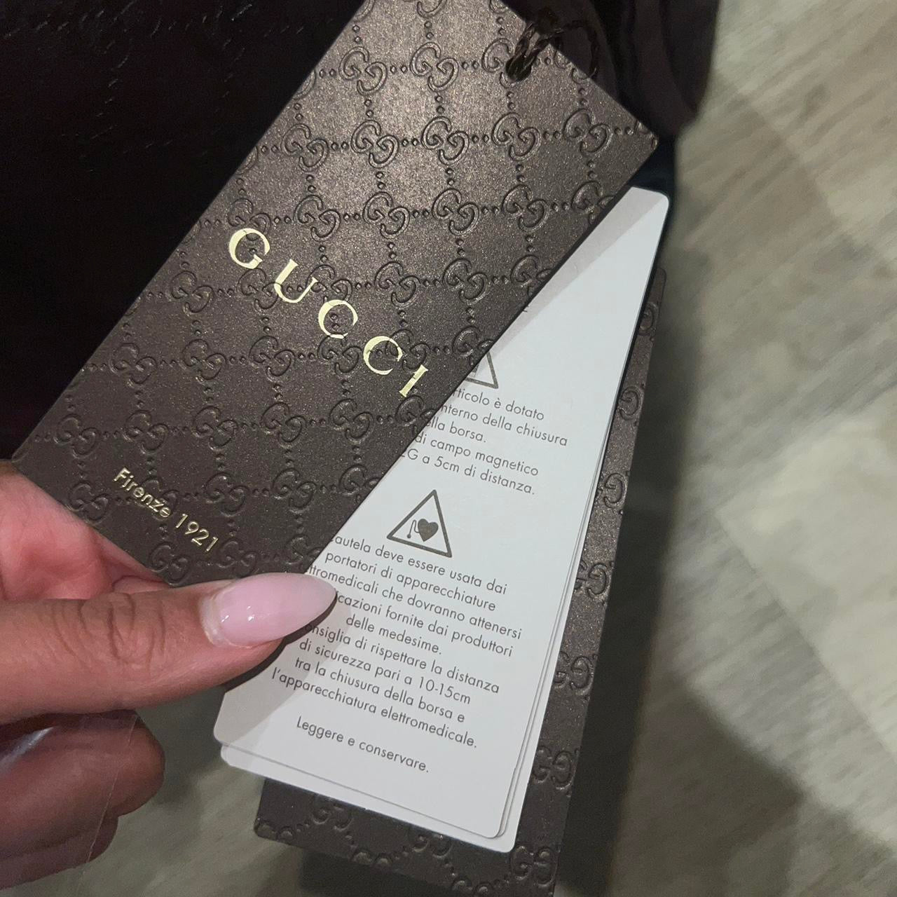 Gucci burgundy