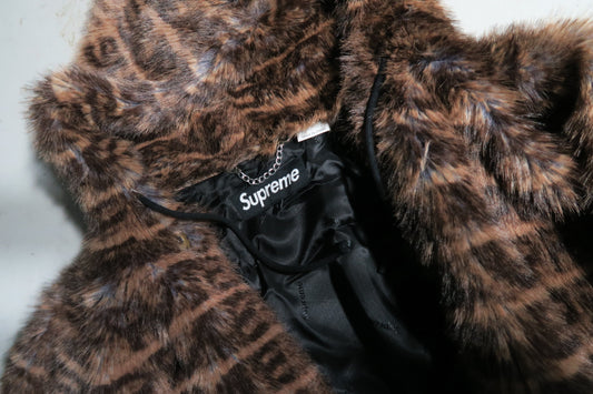 SUPREME Fur Jacket