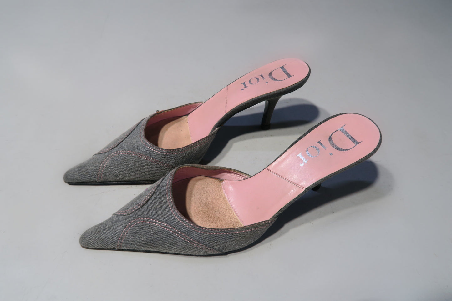 Christian Dior Denim Mules