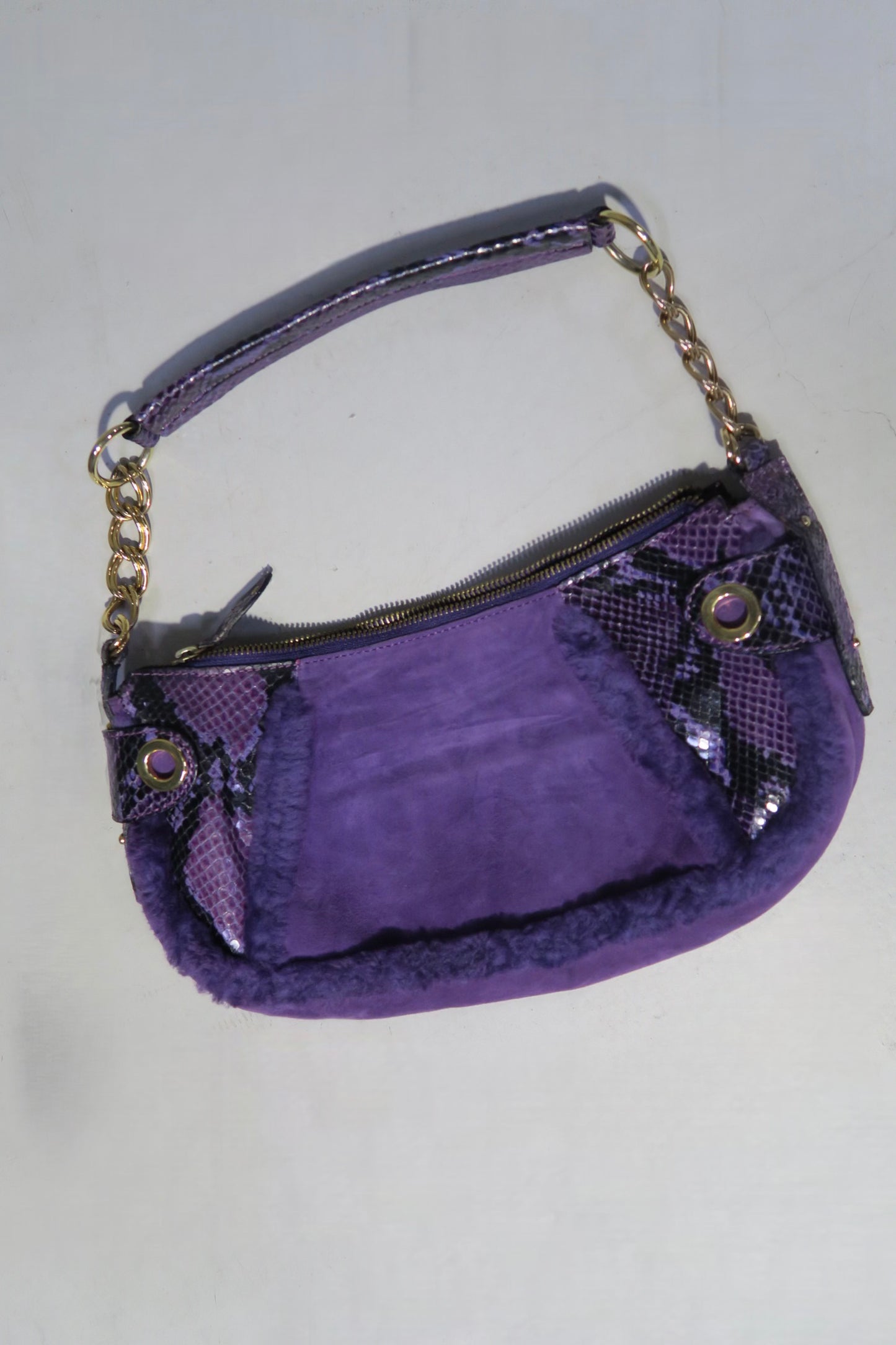 Dolce & Gabbana Baguette Bag - Purple