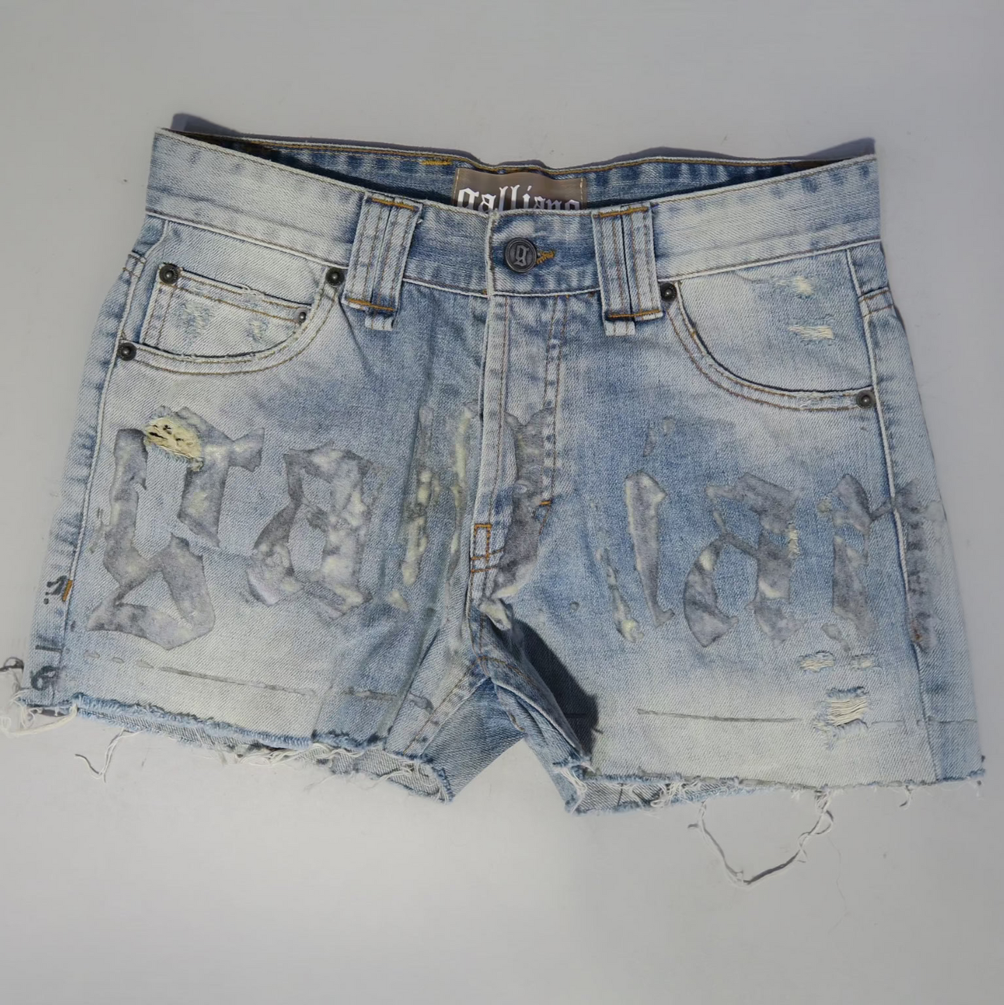 Galliano Denim Shorts