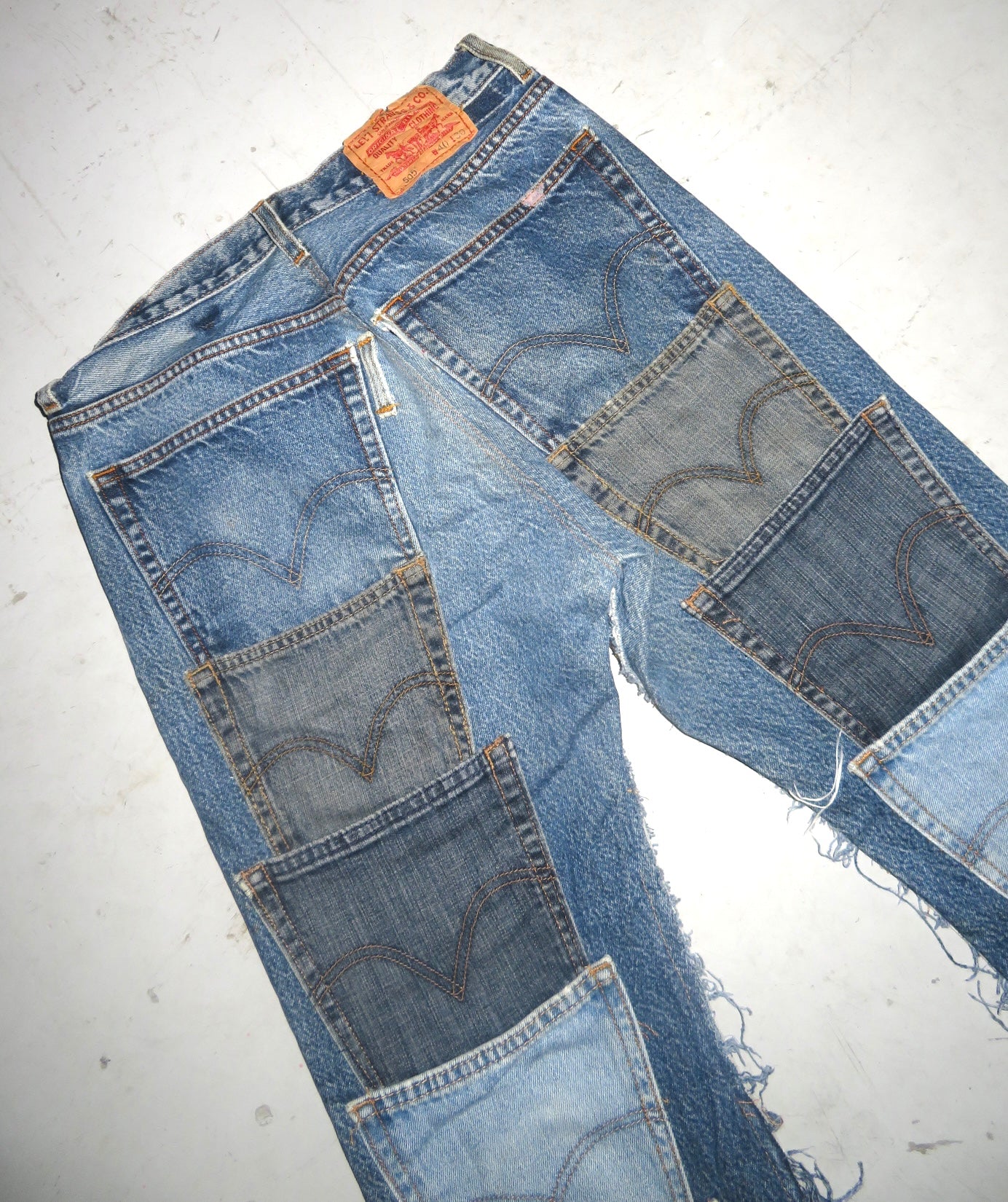 Reworked Vintage Levis Jeans